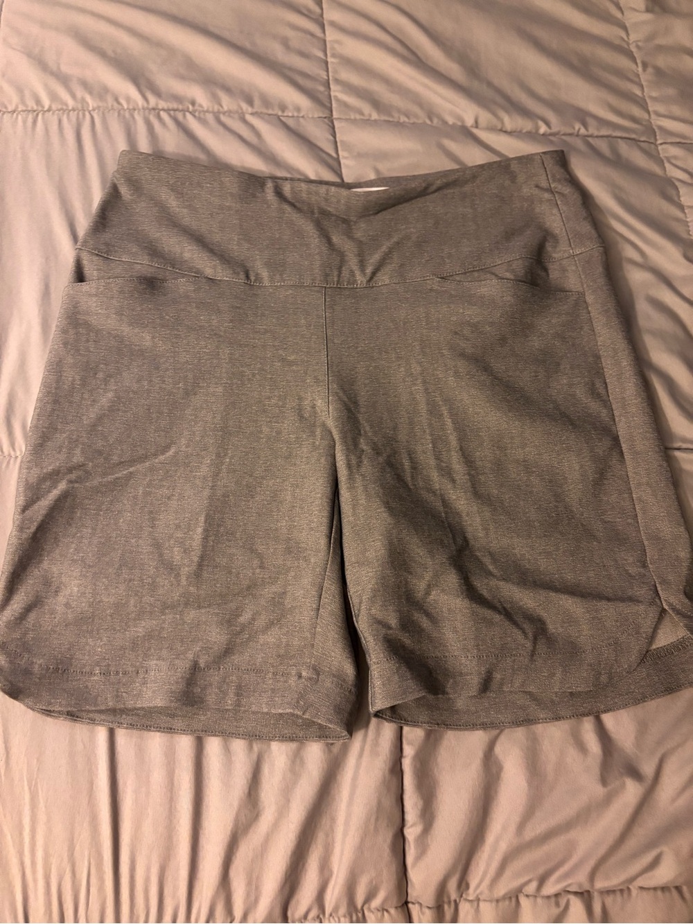Women’s Athletic Shorts - Gray